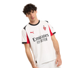 Camisa AC Milan Away 25/26 - Torcedor Puma Masculino - Branco e Preto