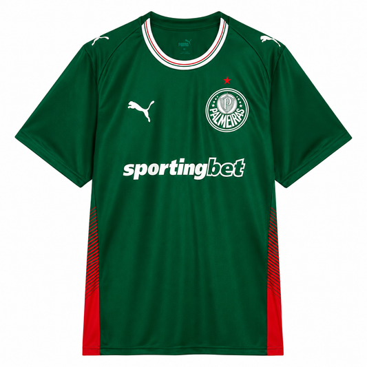 Camisa Palmeiras Home 25/26 - Masculino