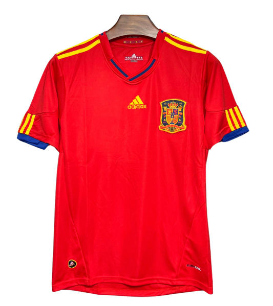 Camisa Retro Espanha I 2010 Adidas Masculina - Vermelha